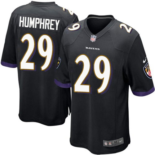 Nike Ravens #29 Marlon Humphrey Black Alternate Youth Stitched NFL New Elite Jersey